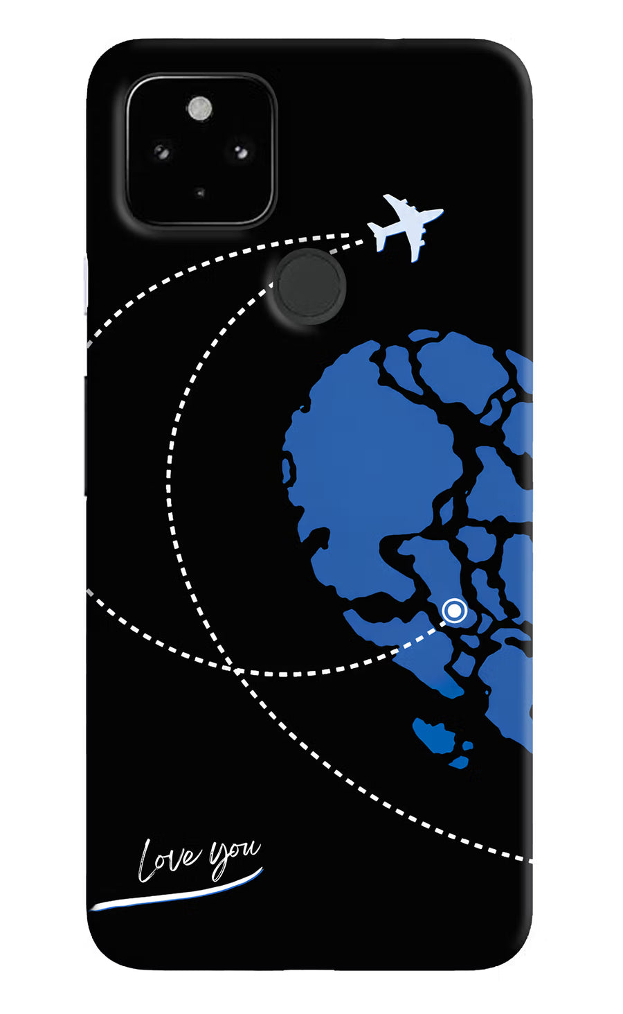 Love Orbit Google Pixel 4A Back Cover, Hard case