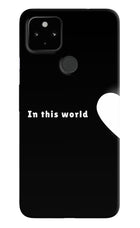 This World Google Pixel 4A Hard Case Back Cover by Casekaro