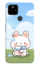 Bunny Treat Google Pixel 4A Hard Case Back Cover by Casekaro