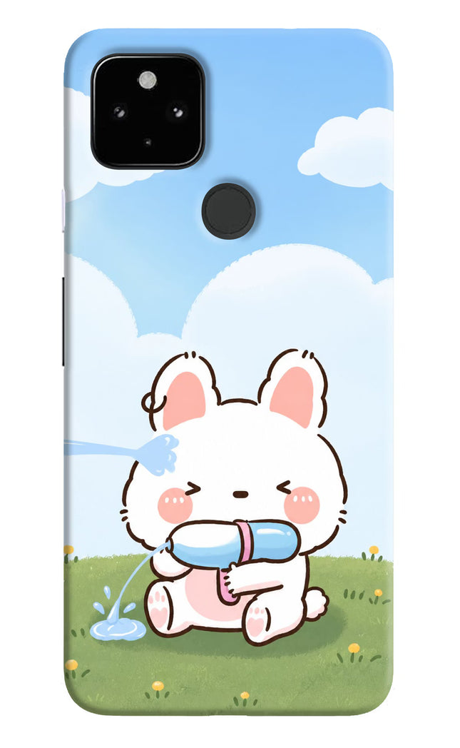 Bunny Treat Google Pixel 4A Hard Case Back Cover by Casekaro