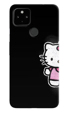 Kitty Charm Google Pixel 4A Hard Case Back Cover by Casekaro
