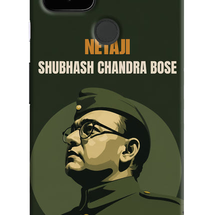 Netaji Legacy Google Pixel 4A Hard Case Back Cover by Casekaro