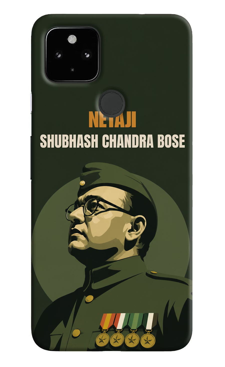 Netaji Legacy Google Pixel 4A Back Cover, Hard case