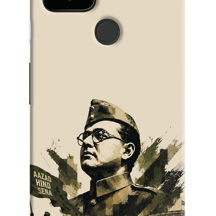 Netaji Rising Google Pixel 4A Hard Case Back Cover by Casekaro