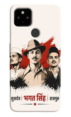 Bhagat Singh Trio Google Pixel 4A Hard Case Back Cover by Casekaro