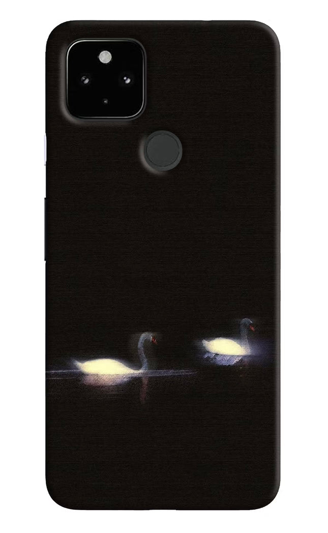Silent Swans Google Pixel 4A Hard Case Back Cover by Casekaro