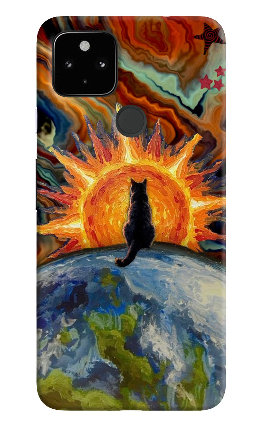 Sunrise Beyond Google Pixel 4A Back Cover, Hard case