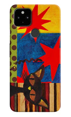 Pop Cat Google Pixel 4A Back Cover