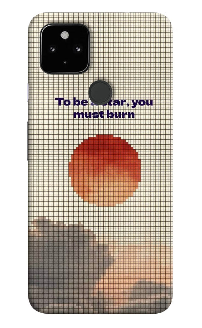 Pixel Sun Google Pixel 4A Hard Case Back Cover by Casekaro