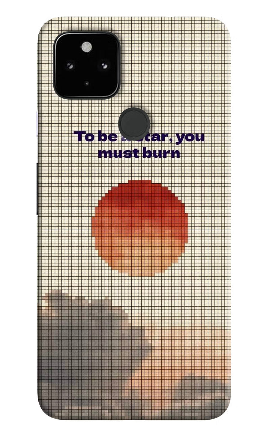 Pixel Sun Google Pixel 4A Back Cover, Hard case