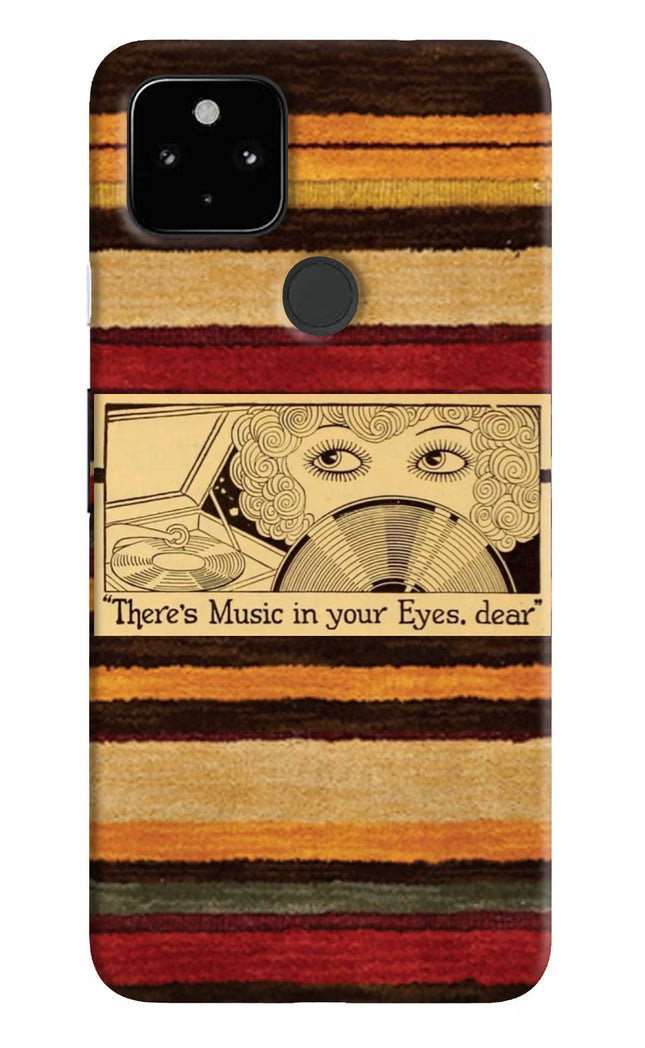 Vinyl Stripes Google Pixel 4A Hard Case Back Cover by Casekaro