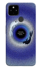 Dark Koi Google Pixel 4A Back Cover