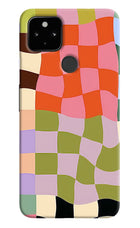 Wavy Grid Google Pixel 4A Back Cover