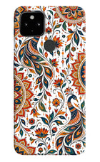 White Mayura Google Pixel 4A Hard Case Back Cover by Casekaro