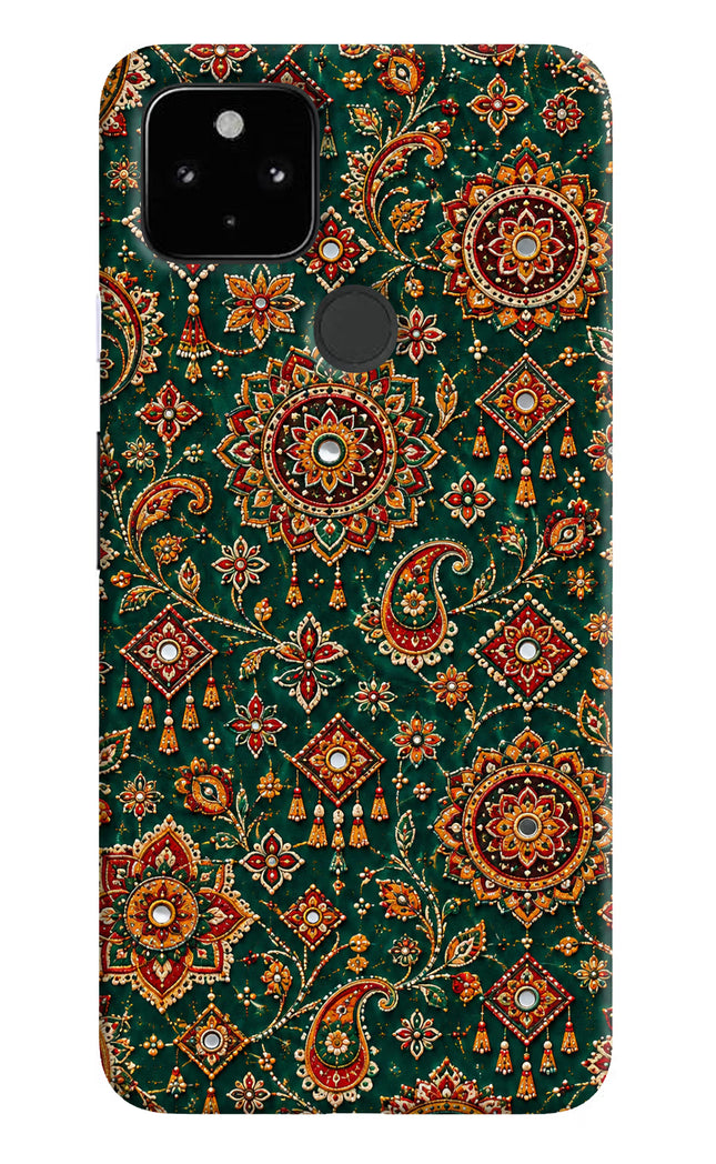 Green Pataka Google Pixel 4A Hard Case Back Cover by Casekaro
