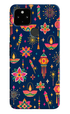 Festive Pop Google Pixel 4A Hard Case Back Cover by Casekaro