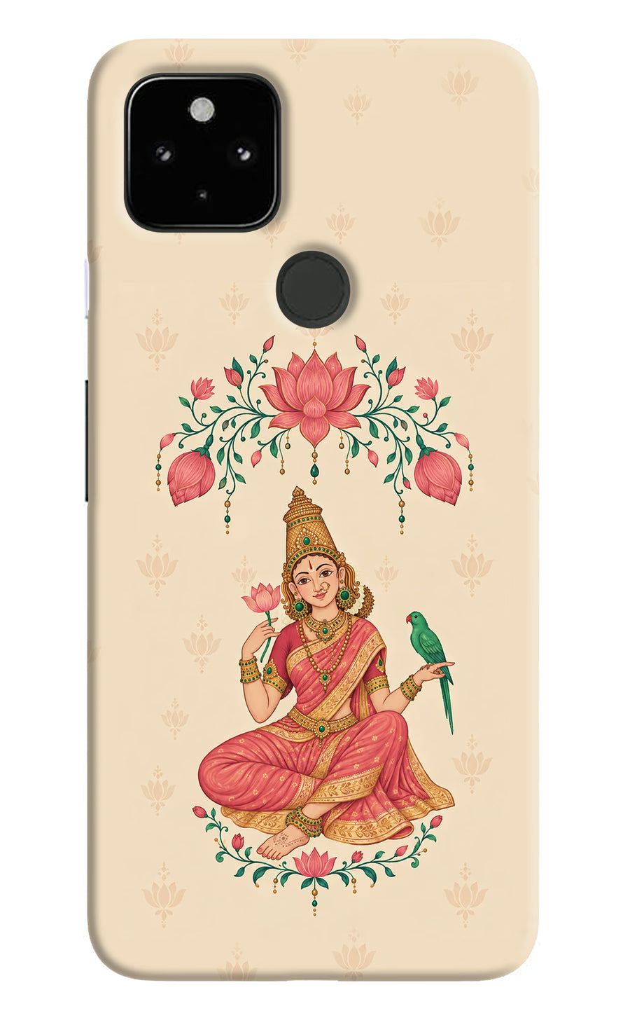 Goddess Lakshmi Google Pixel 4A Back Cover, Hard case