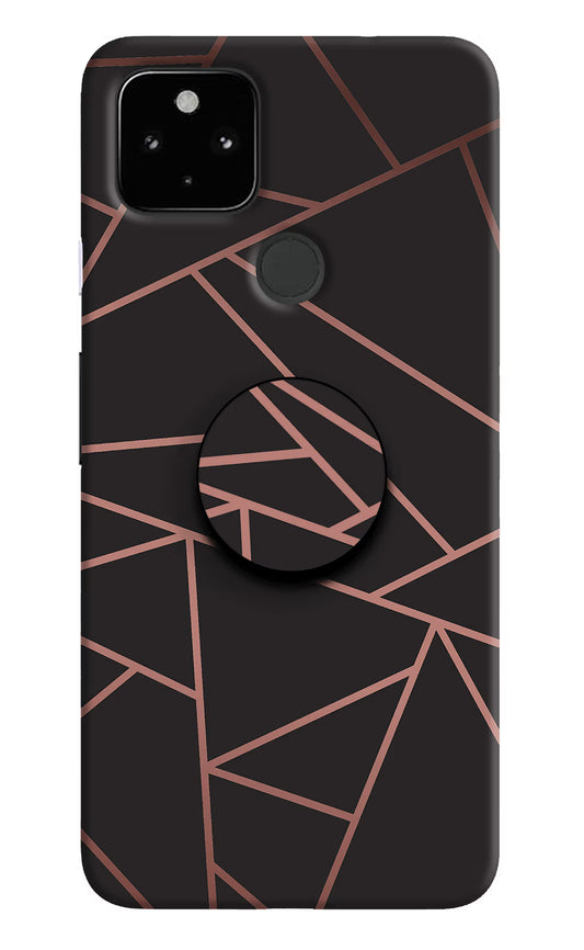 Geometric Pattern Google Pixel 4A Pop Case by Casekaro