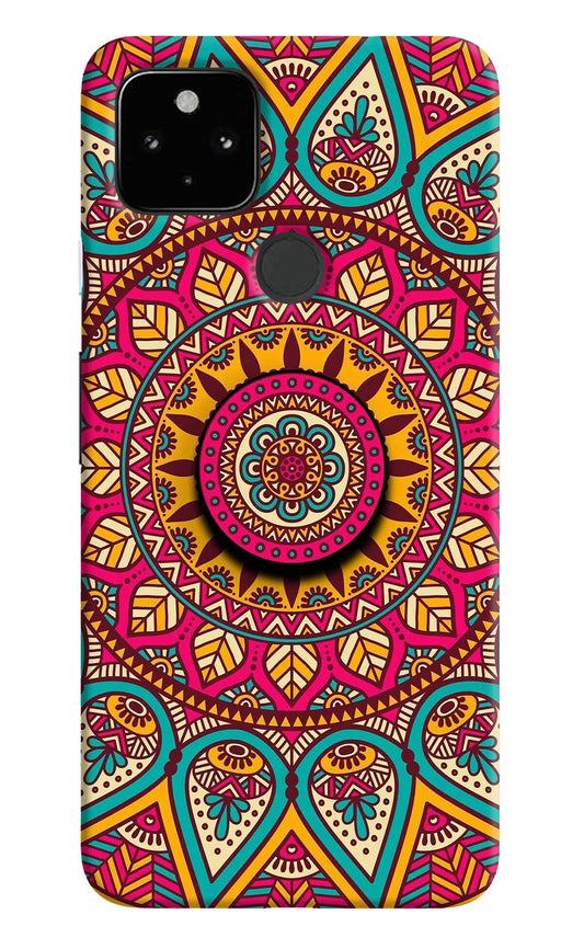 Mandala Google Pixel 4A Pop Case by Casekaro