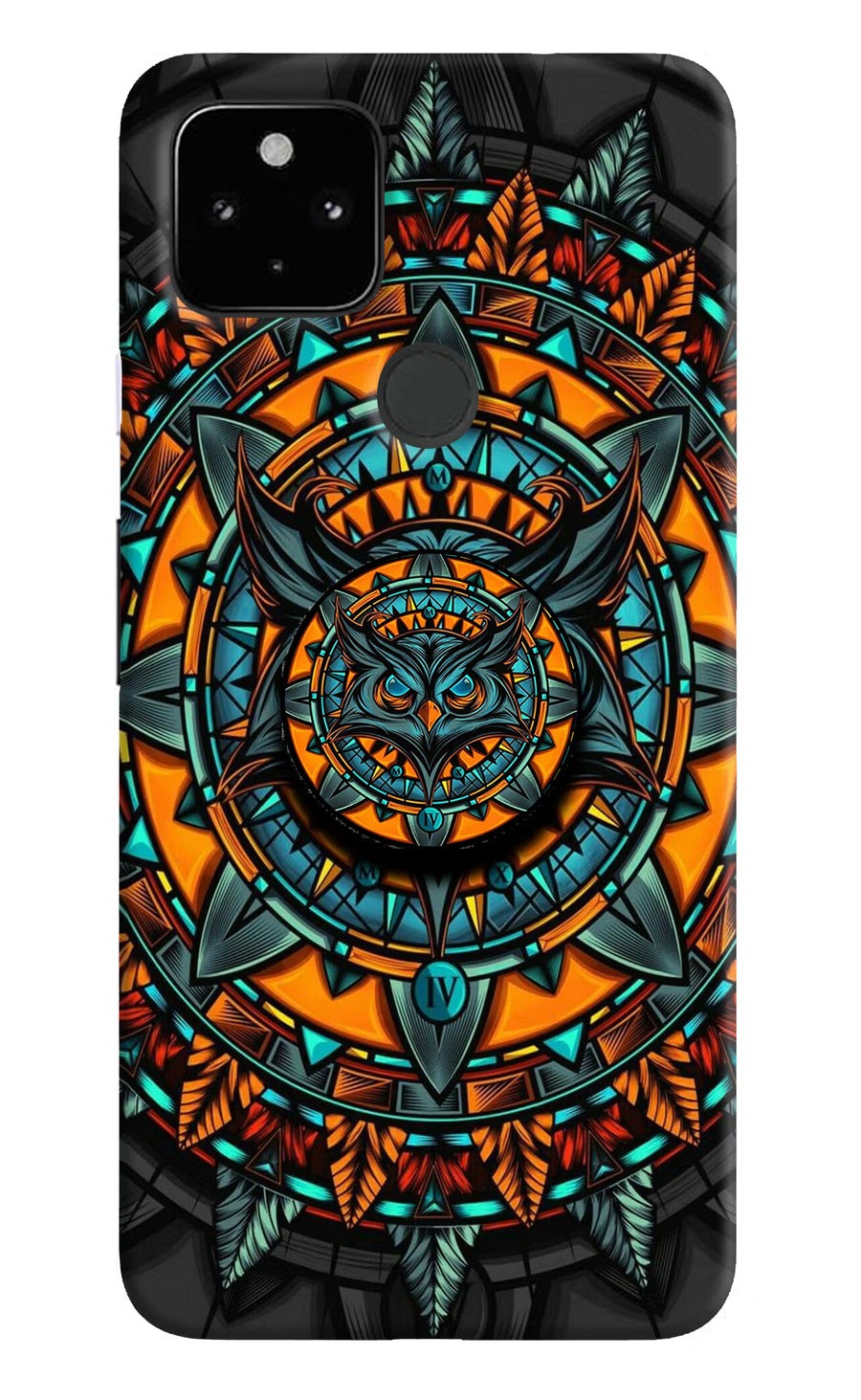 Angry Owl Google Pixel 4A Pop Case, Hard case