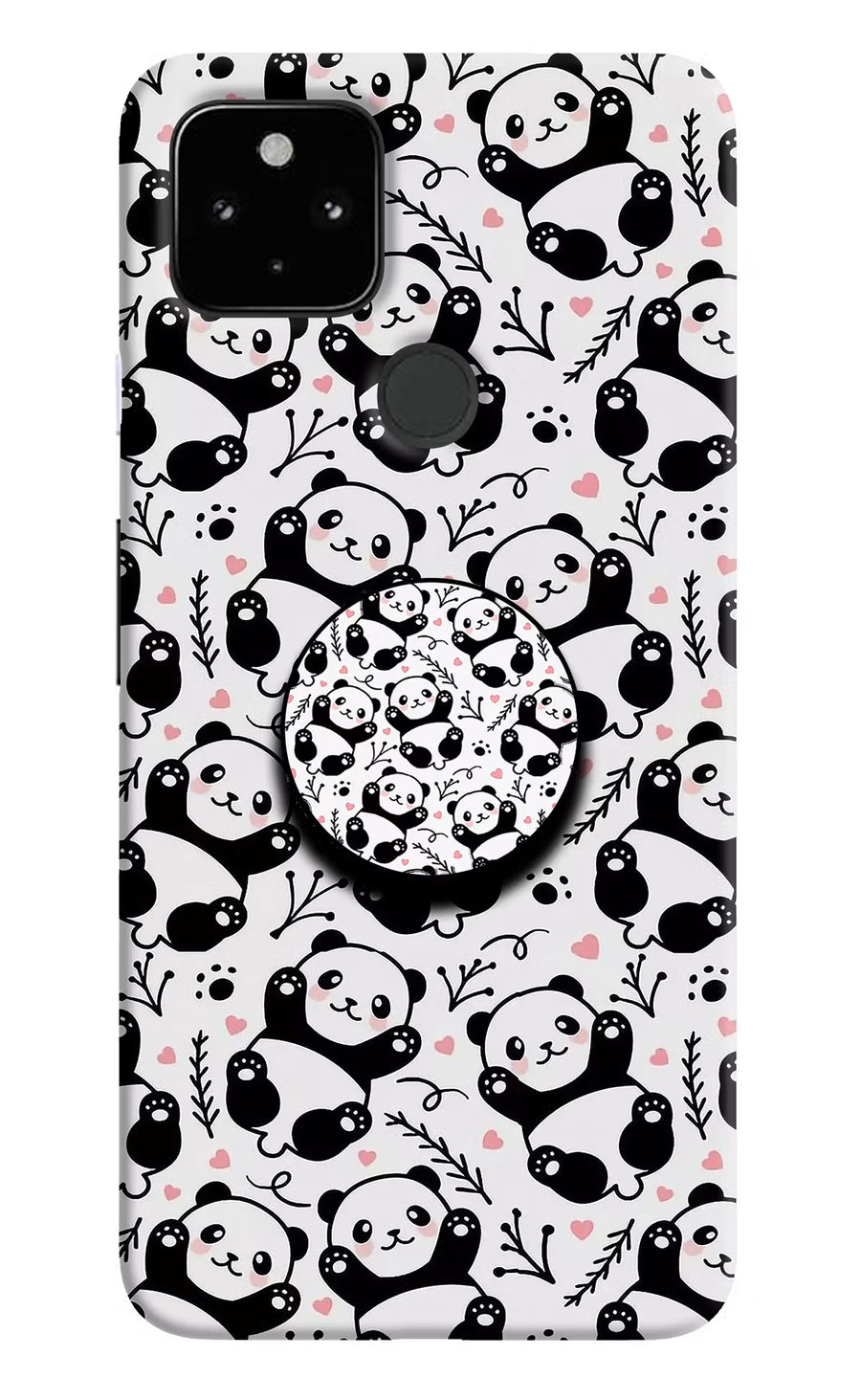 Cute Panda Google Pixel 4A Pop Case, Hard case