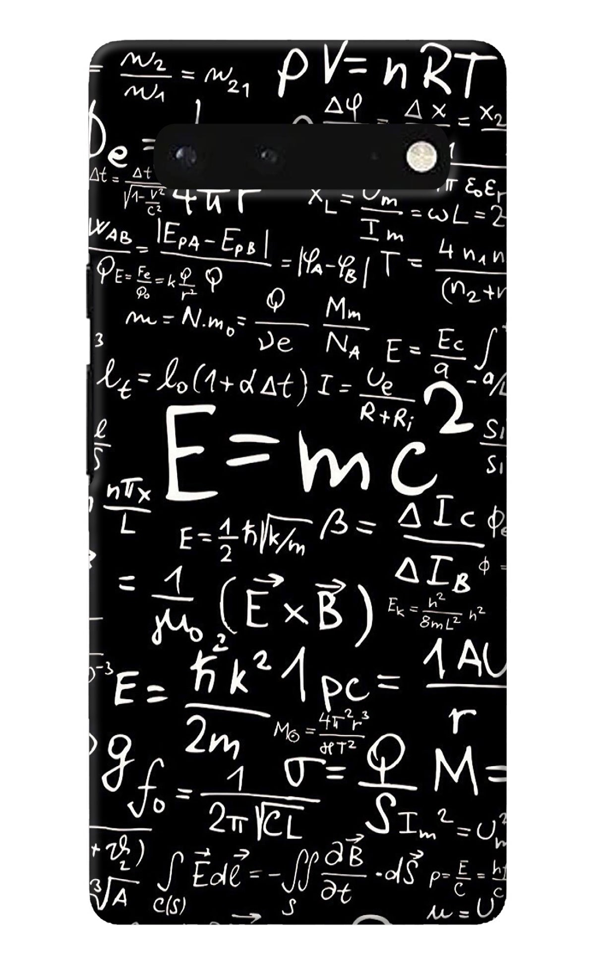 Physics Albert Einstein Formula Google Pixel 6 Back Cover