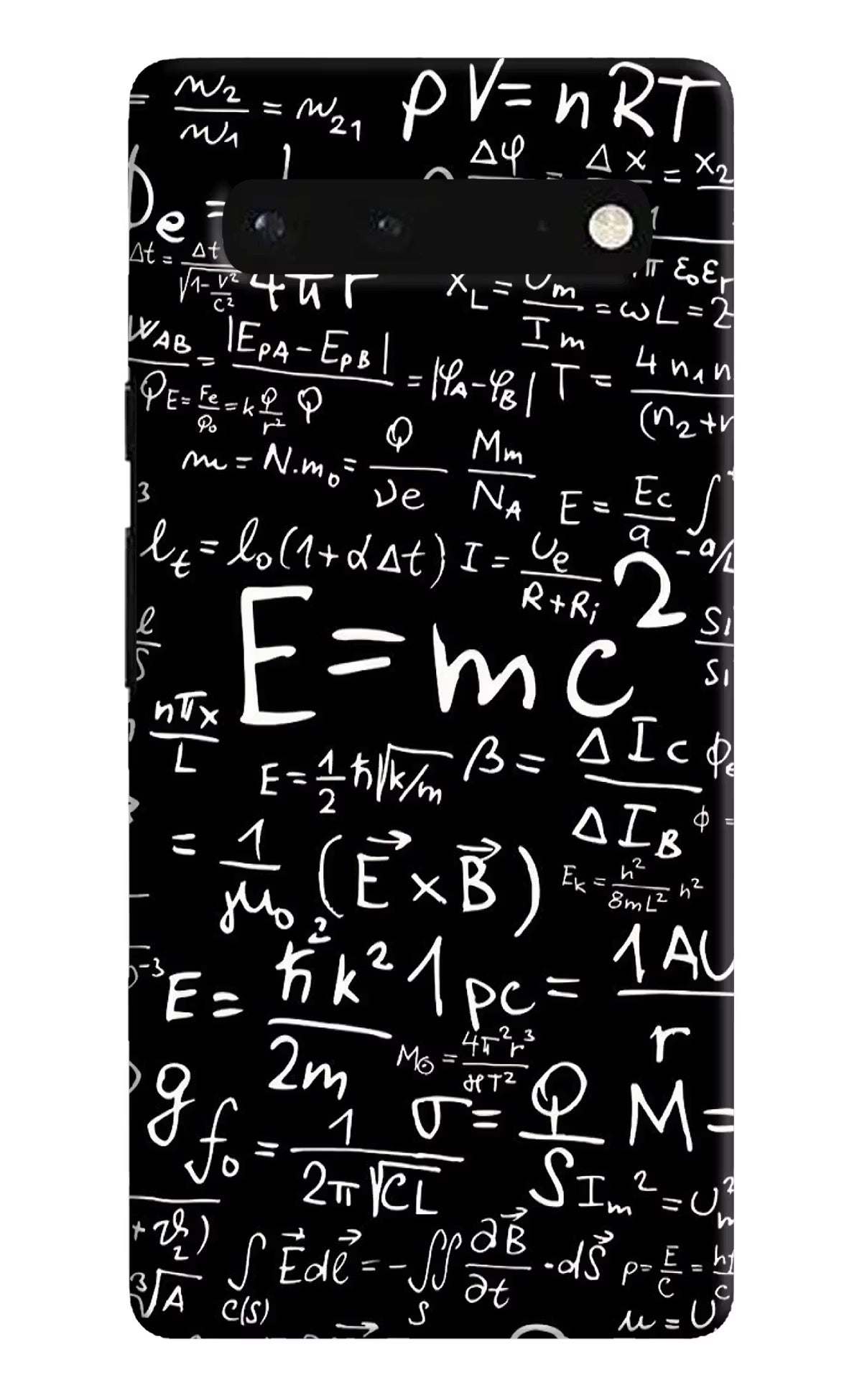 Physics Formula Google Pixel 6 Hard Case Back Cover by Casekaro