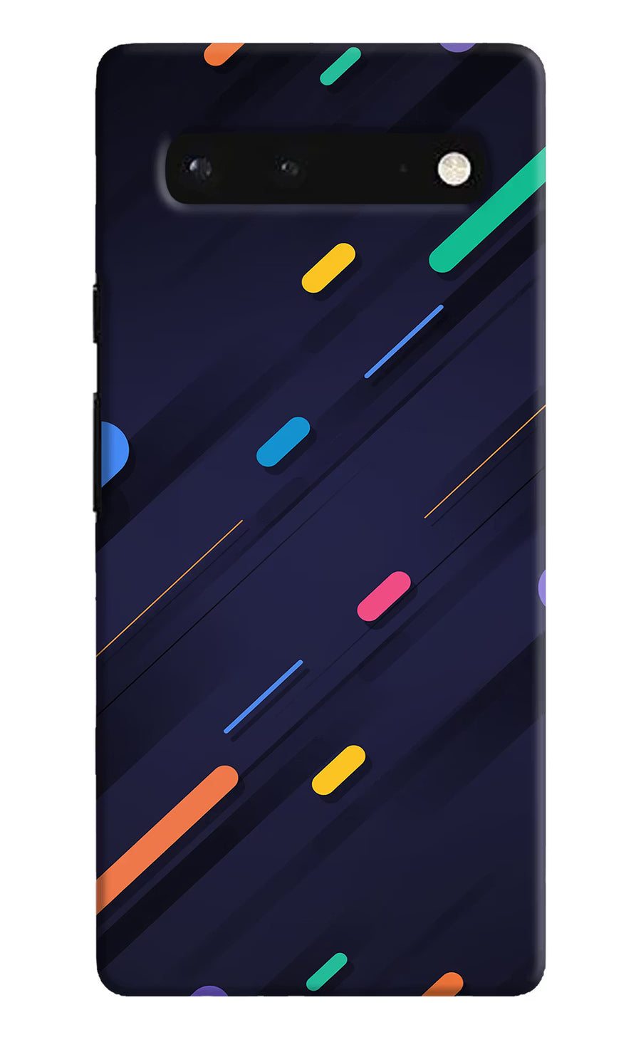 Abstract Design Google Pixel 6 Back Cover, Hard case