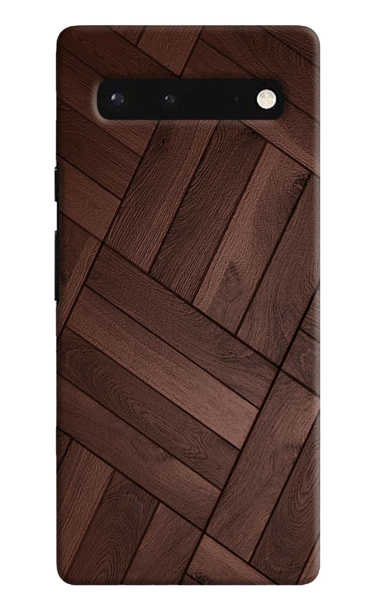 Wooden Texture Design Google Pixel 6 Hard Case Back Cover by Casekaro