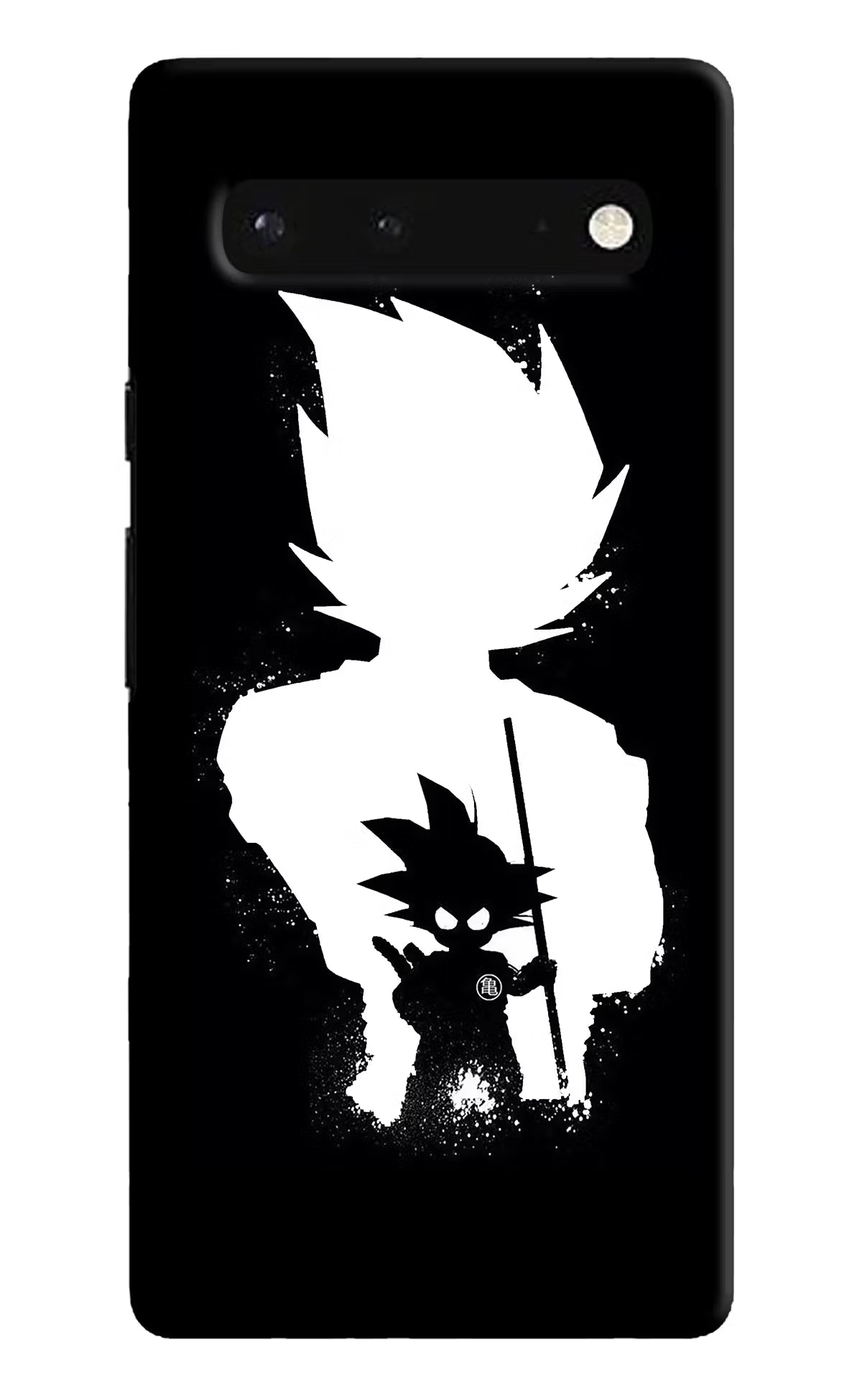 Goku Shadow Google Pixel 6 Hard Case Back Cover by Casekaro