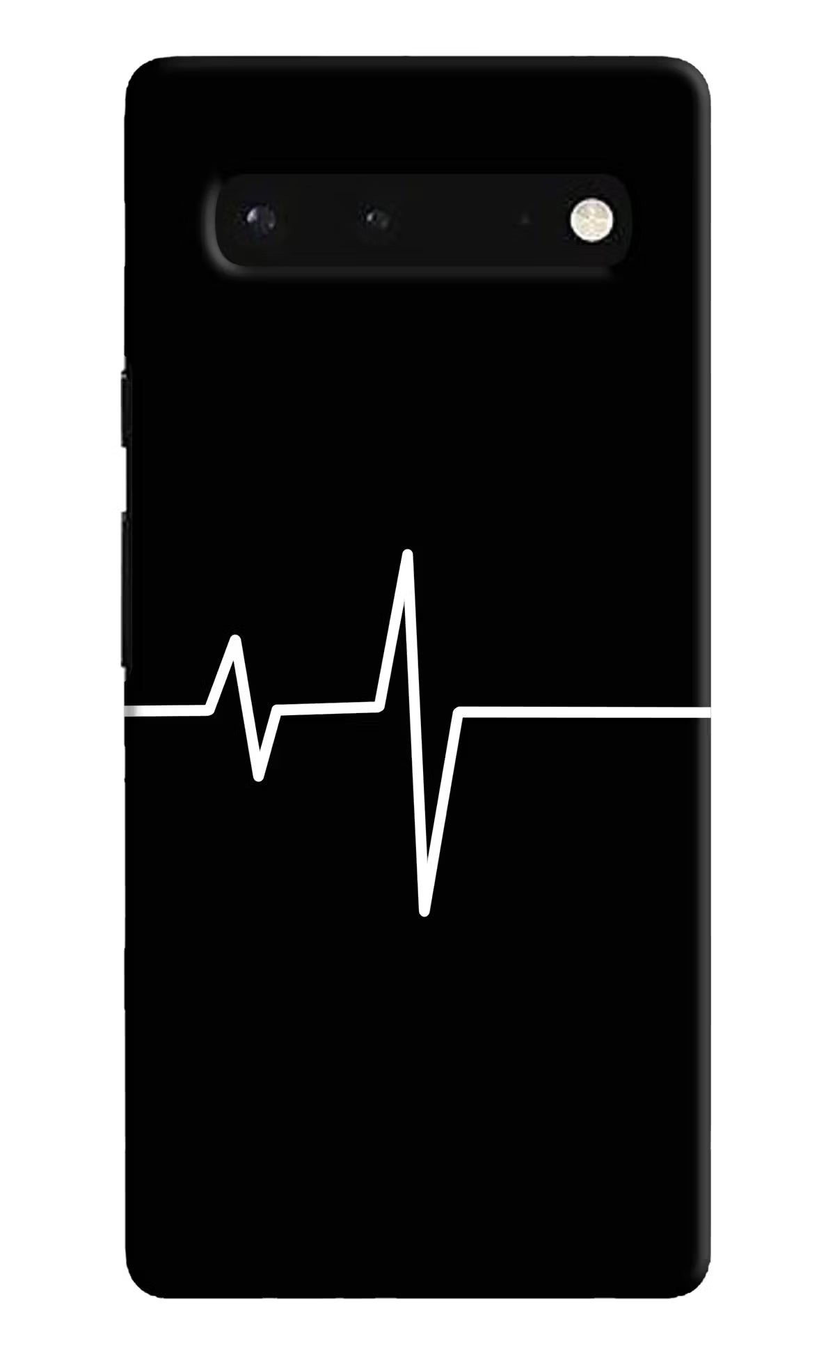 Heart Beats Google Pixel 6 Hard Case Back Cover by Casekaro