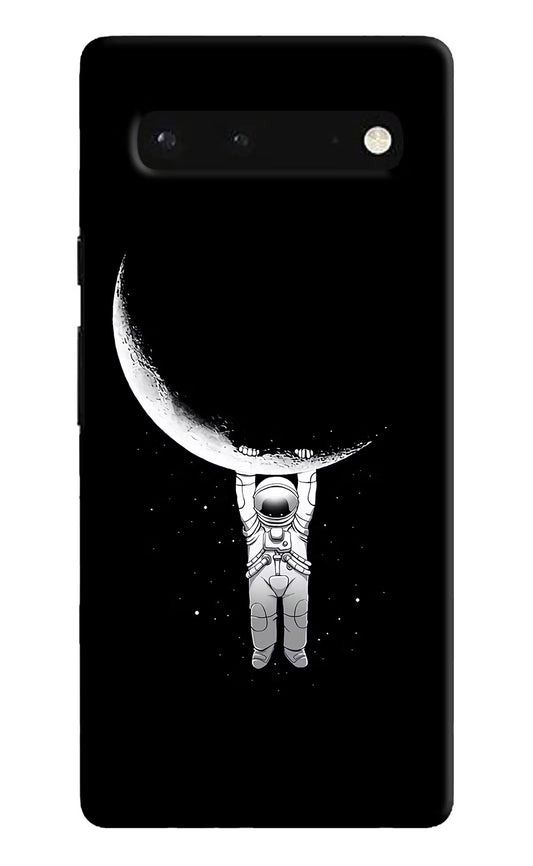 Moon Space Google Pixel 6 Hard Case Back Cover by Casekaro