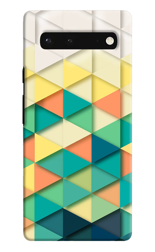 Abstract Google Pixel 6 Hard Case Back Cover by Casekaro