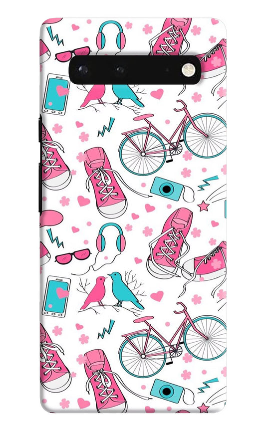 Artwork Google Pixel 6 Hard Case Back Cover by Casekaro