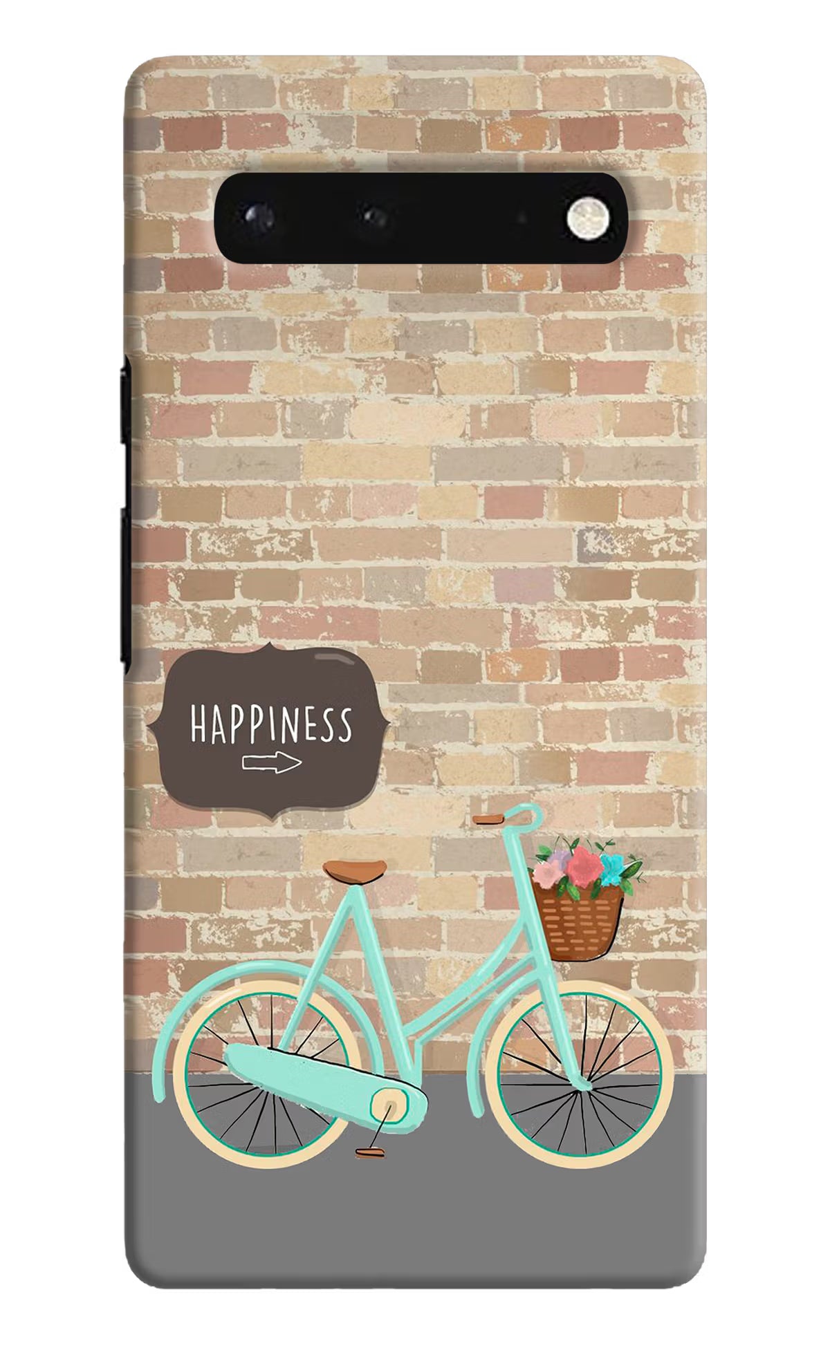Happiness Artwork Google Pixel 6 Hard Case Back Cover by Casekaro