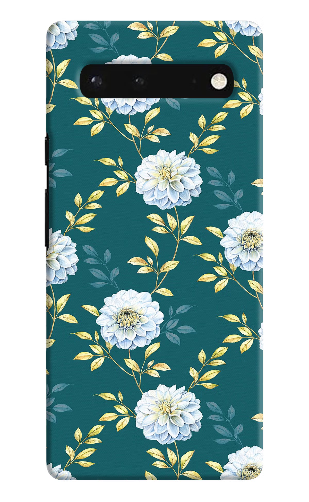 Flowers Google Pixel 6 Hard Case Back Cover by Casekaro