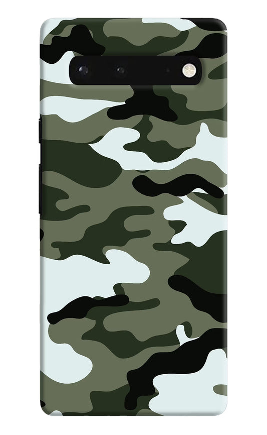 Camouflage Google Pixel 6 Hard Case Back Cover by Casekaro