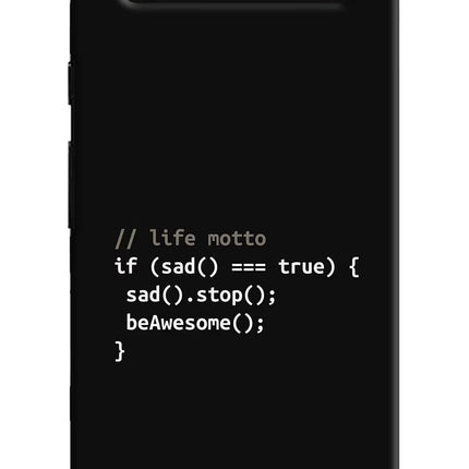 Life Motto Code Google Pixel 6 Hard Case Back Cover by Casekaro