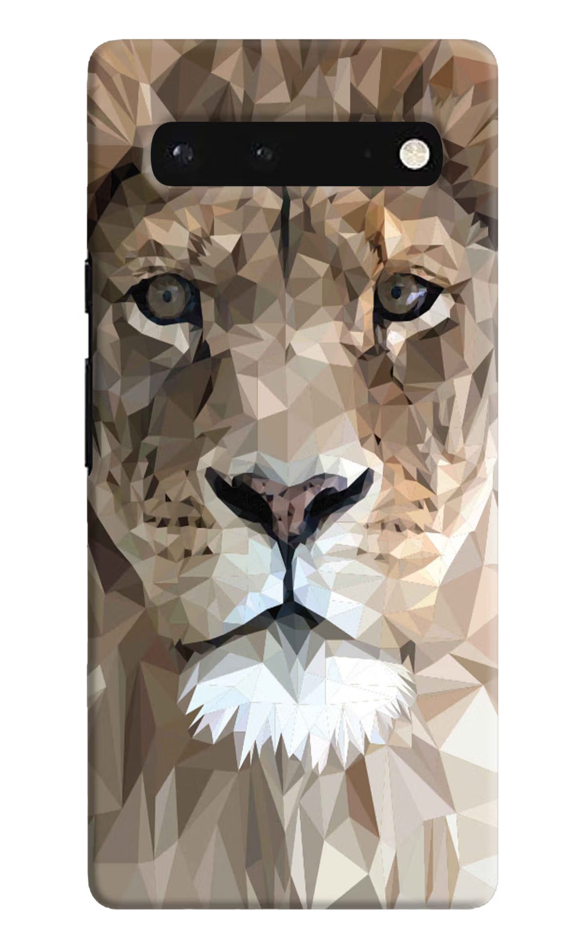 Lion Art Google Pixel 6 Hard Case Back Cover by Casekaro
