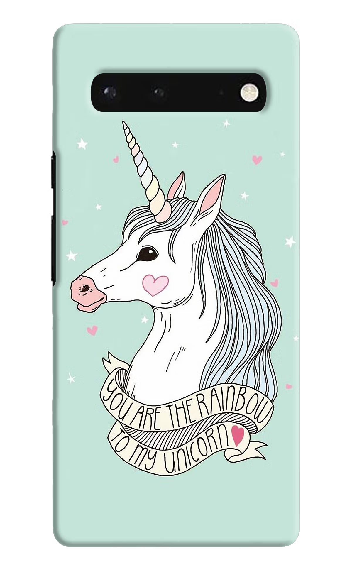 Unicorn Wallpaper Google Pixel 6 Hard Case Back Cover by Casekaro