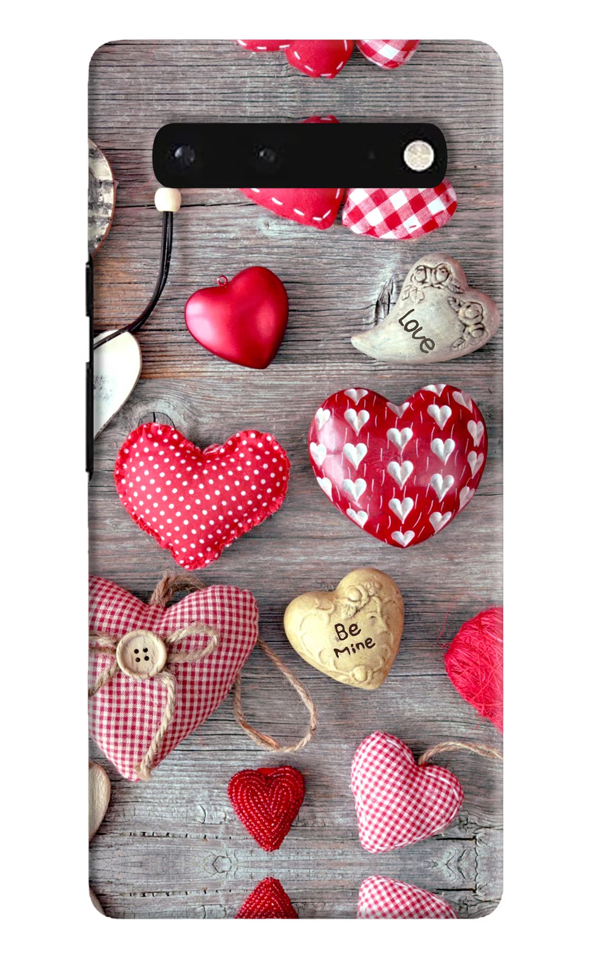 Love Wallpaper Google Pixel 6 Hard Case Back Cover by Casekaro