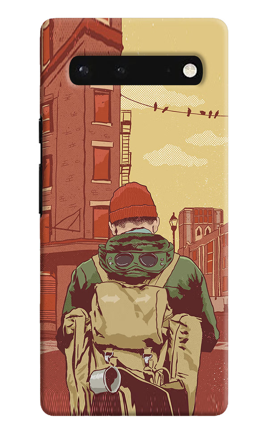Adventurous Google Pixel 6 Back Cover, Hard case