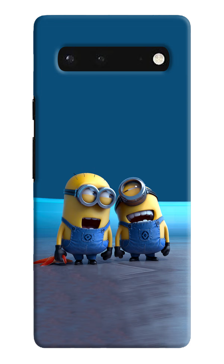 Minion Laughing Google Pixel 6 Back Cover, Hard case