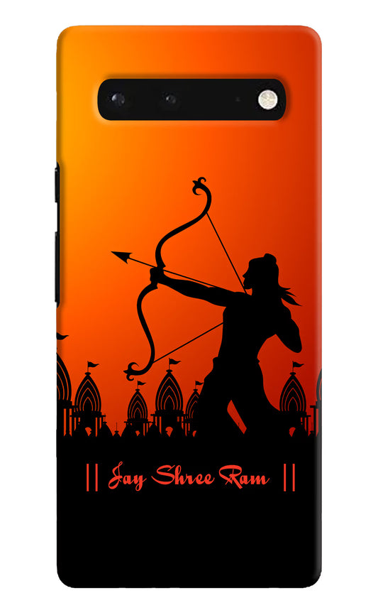 Lord Ram - 4 Google Pixel 6 Hard Case Back Cover by Casekaro