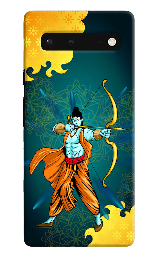 Lord Ram - 6 Google Pixel 6 Hard Case Back Cover by Casekaro
