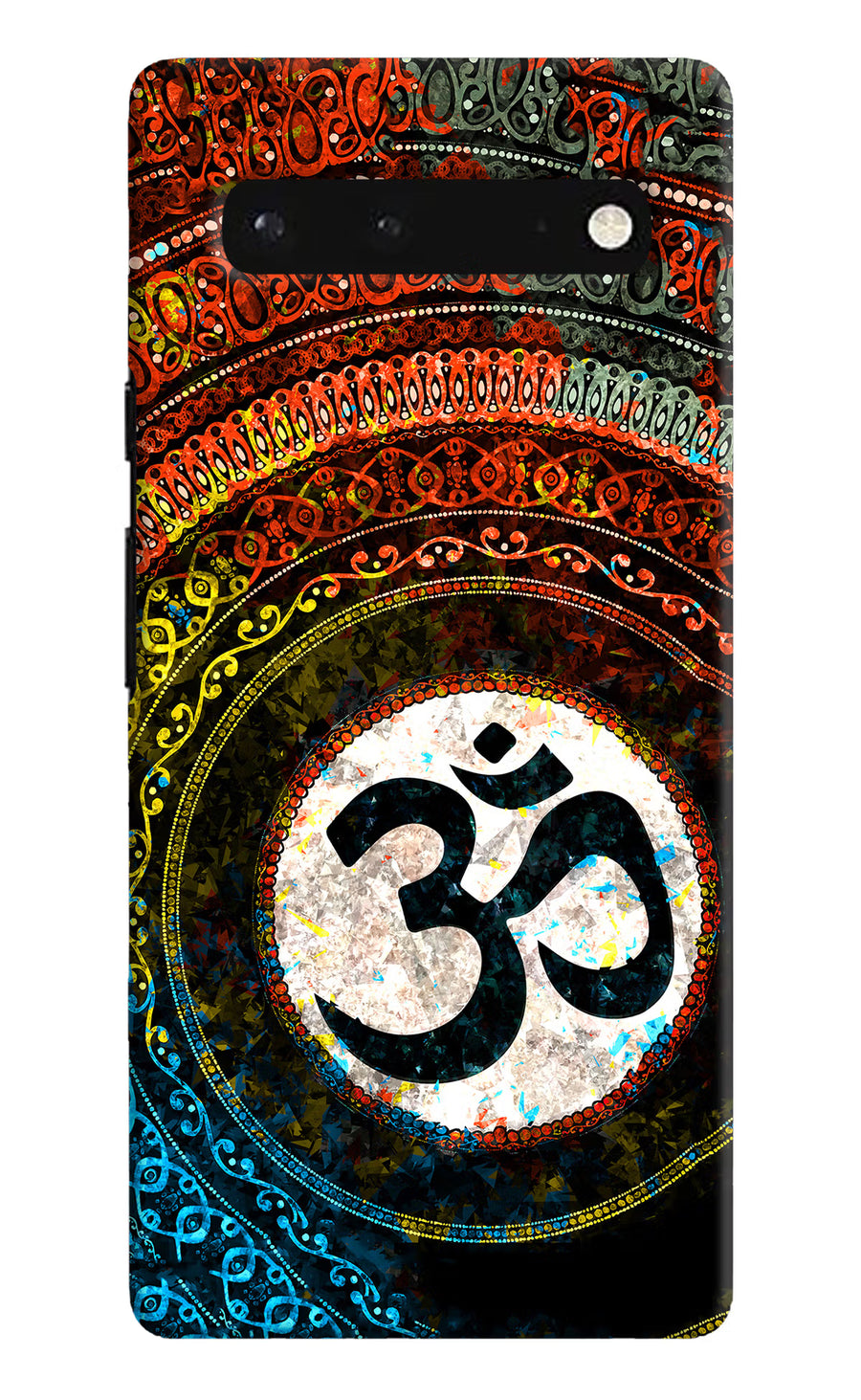 Om Cultural Google Pixel 6 Back Cover, Hard case