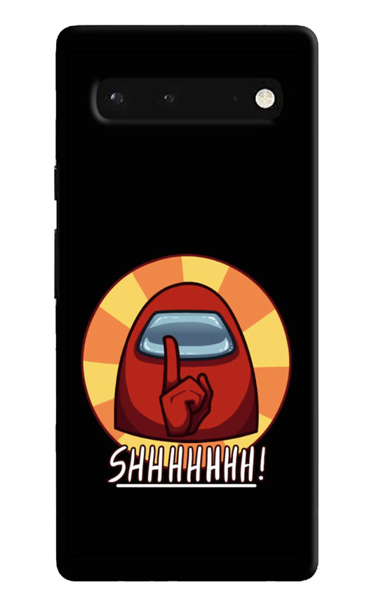 Among Us Shhh! Google Pixel 6 Hard Case Back Cover by Casekaro