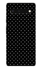 White Dots Google Pixel 6 Hard Case Back Cover by Casekaro