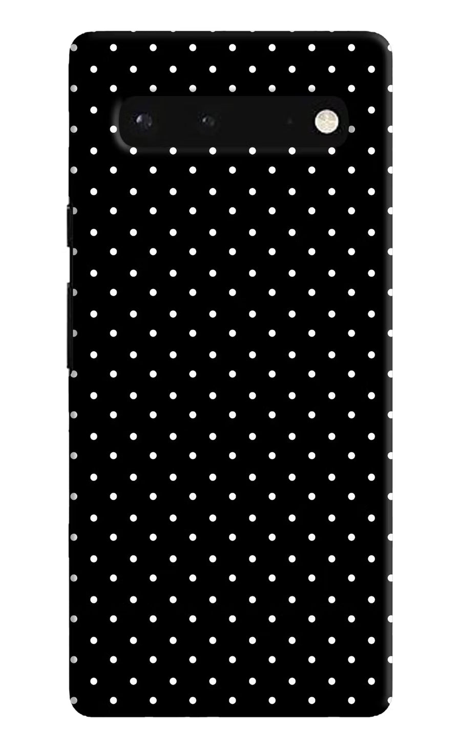 White Dots Google Pixel 6 Back Cover, Hard case