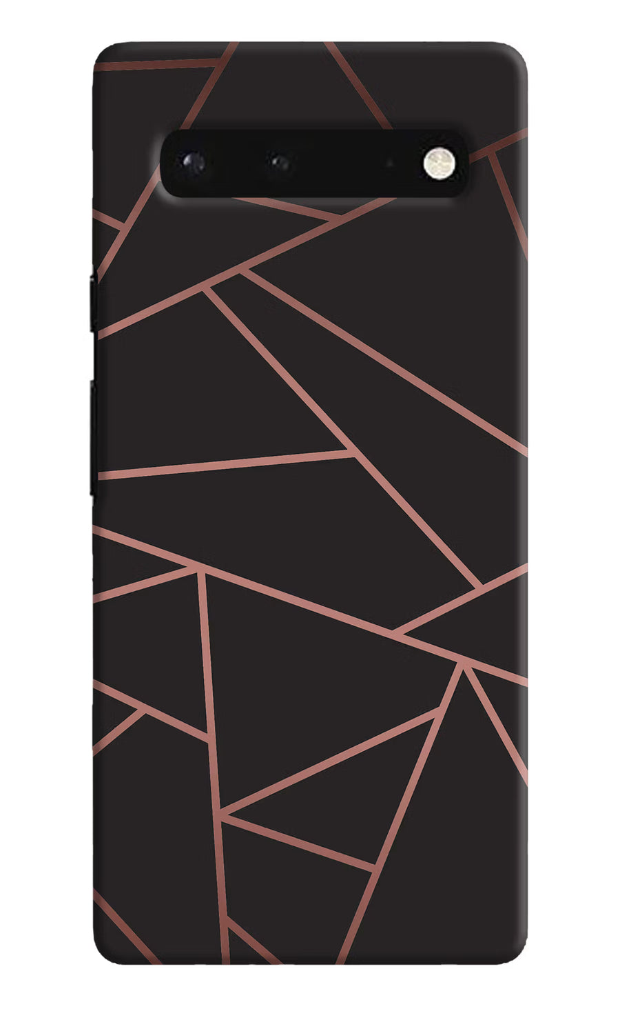 Geometric Pattern Google Pixel 6 Back Cover, Hard case